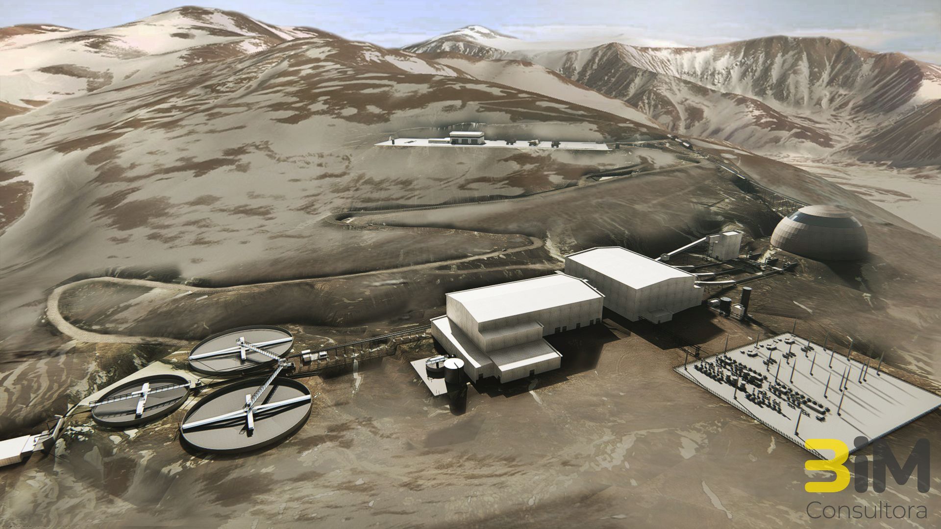 Modelo BIM, Impresión 3D de Proyectos Mineros